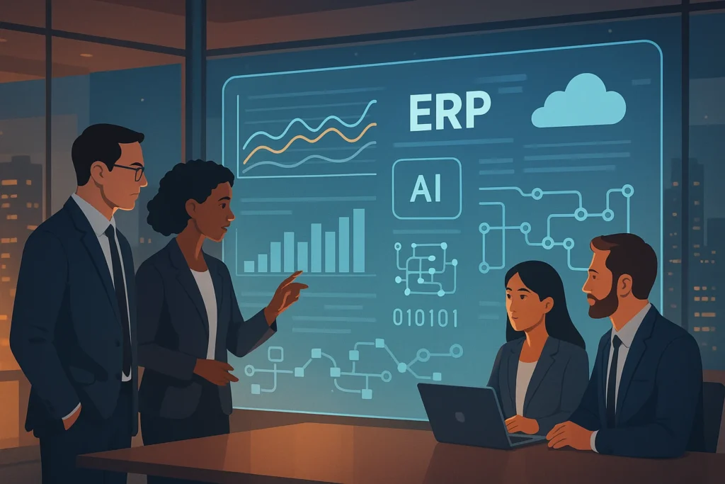 How ERP Systems Drive Digital Transformation in 2025