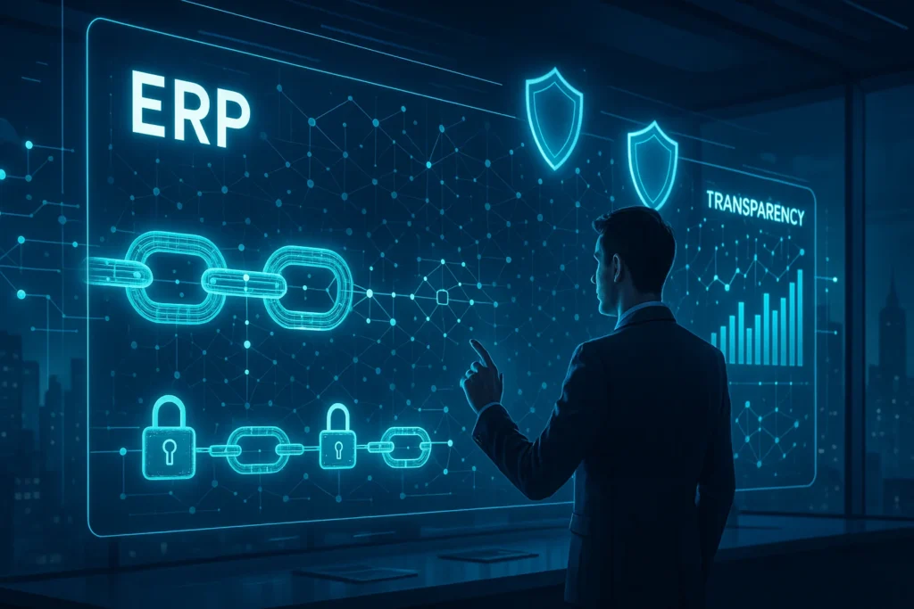 Blockchain in ERP