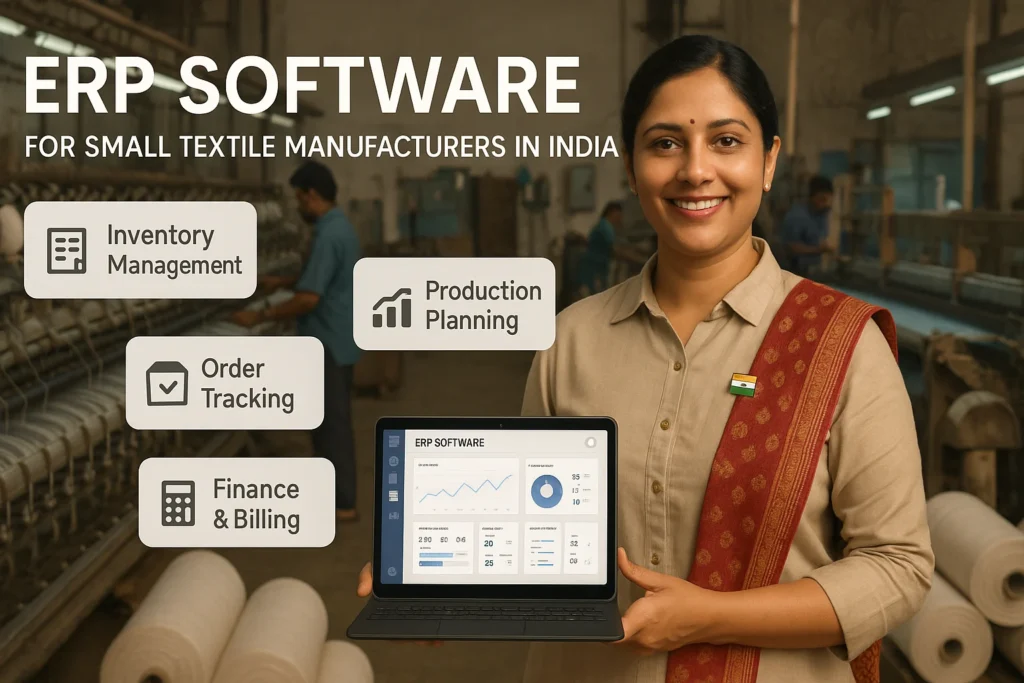 Best ERP Software for Small Textile Manufacturers in India