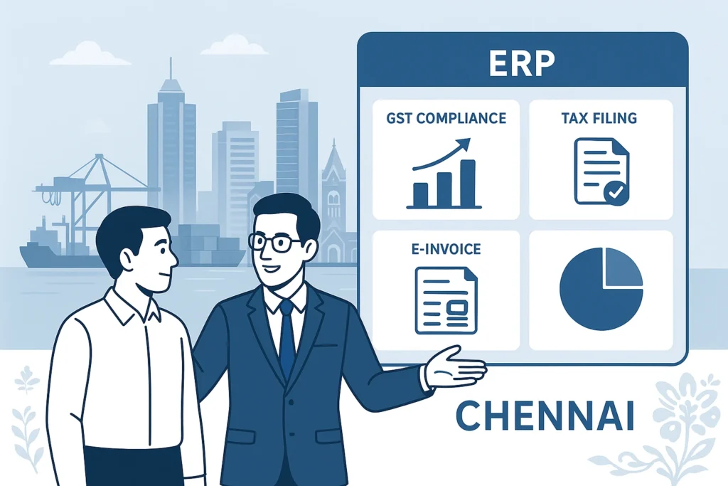 ERP with GST Consultant Support in Chennai