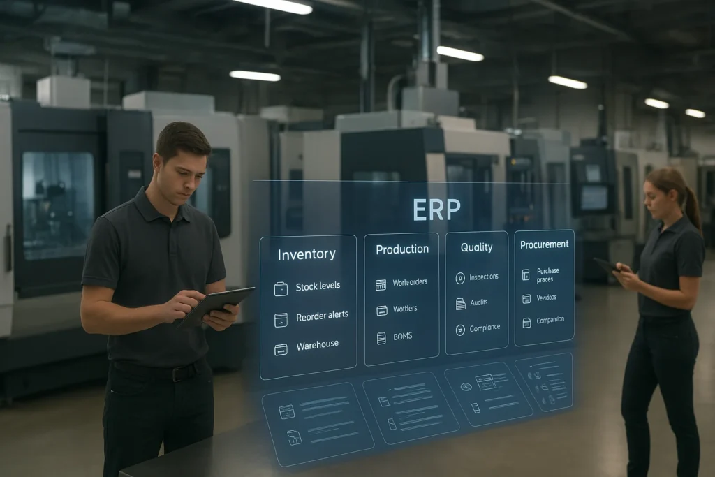 erp for manufacturing industry