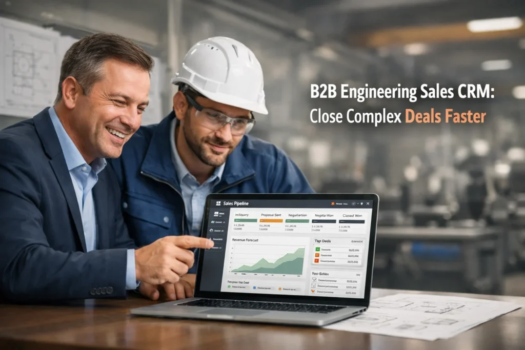 sales CRM for B2B engineering