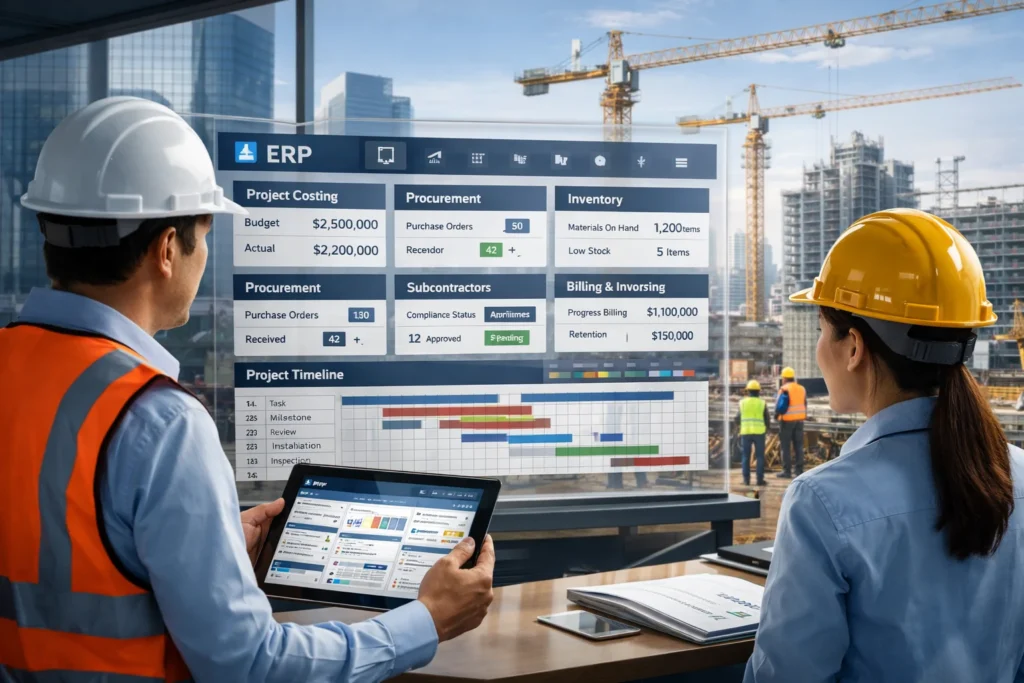 Best ERP Software for the Construction Industry: Compare Features ...