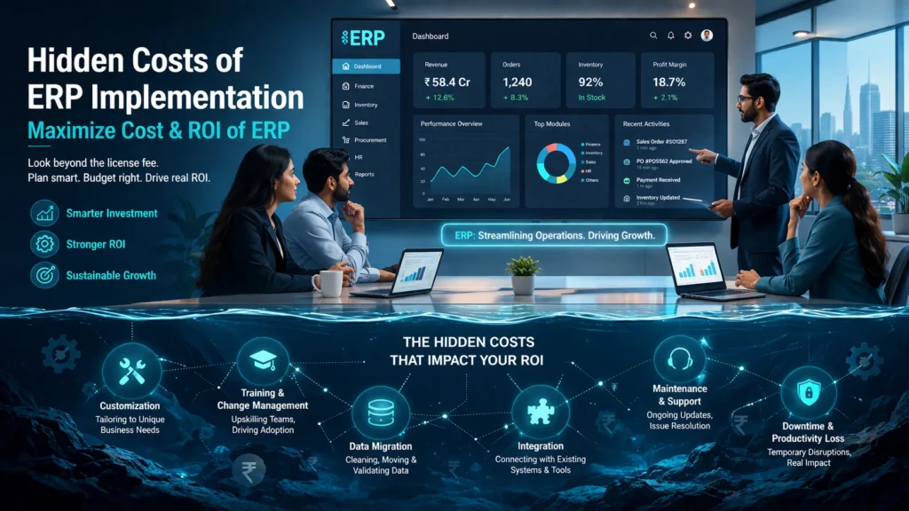 Cost & ROI of ERP: Hidden Implementation Costs You Must Know