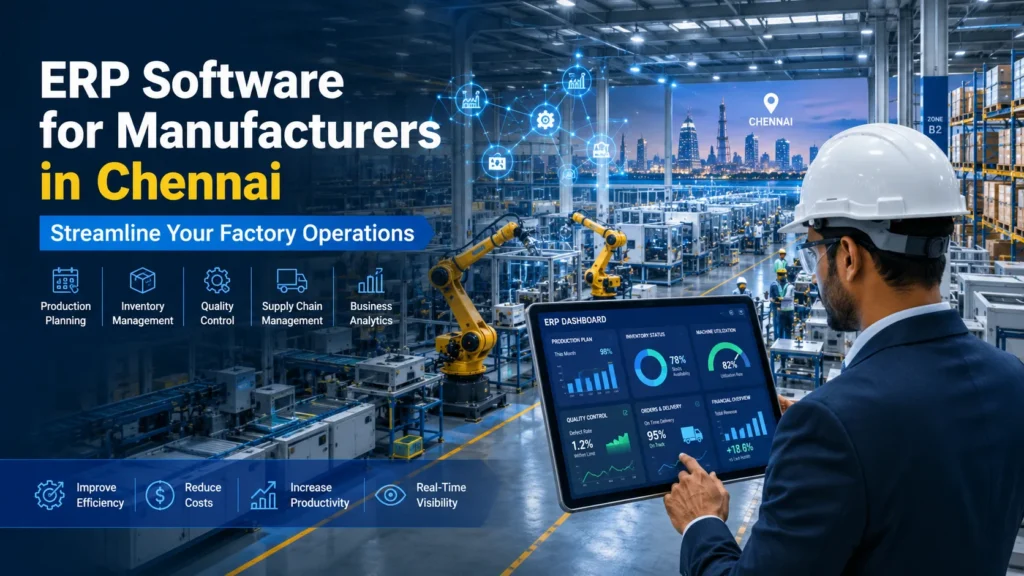 ERP Software for Manufacturers in Chennai