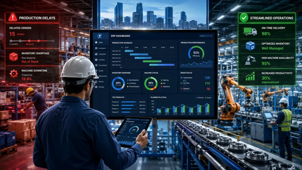 ERP for Manufacturers in Bangalore