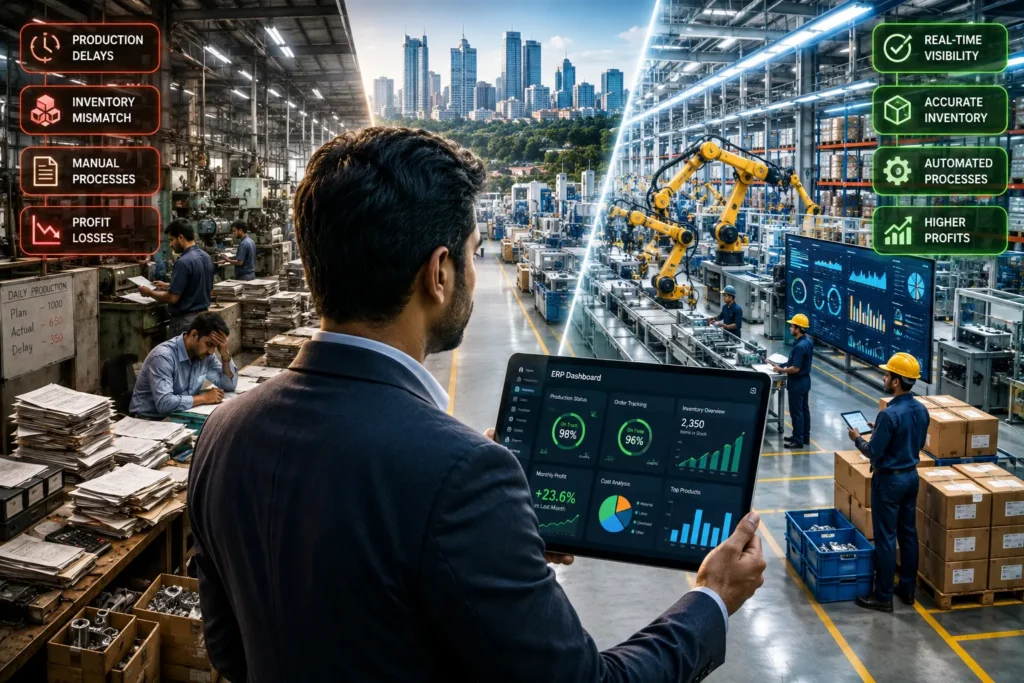 Bangalore Factory Owners: Stop Losing Money Without an ERP System - JM ...