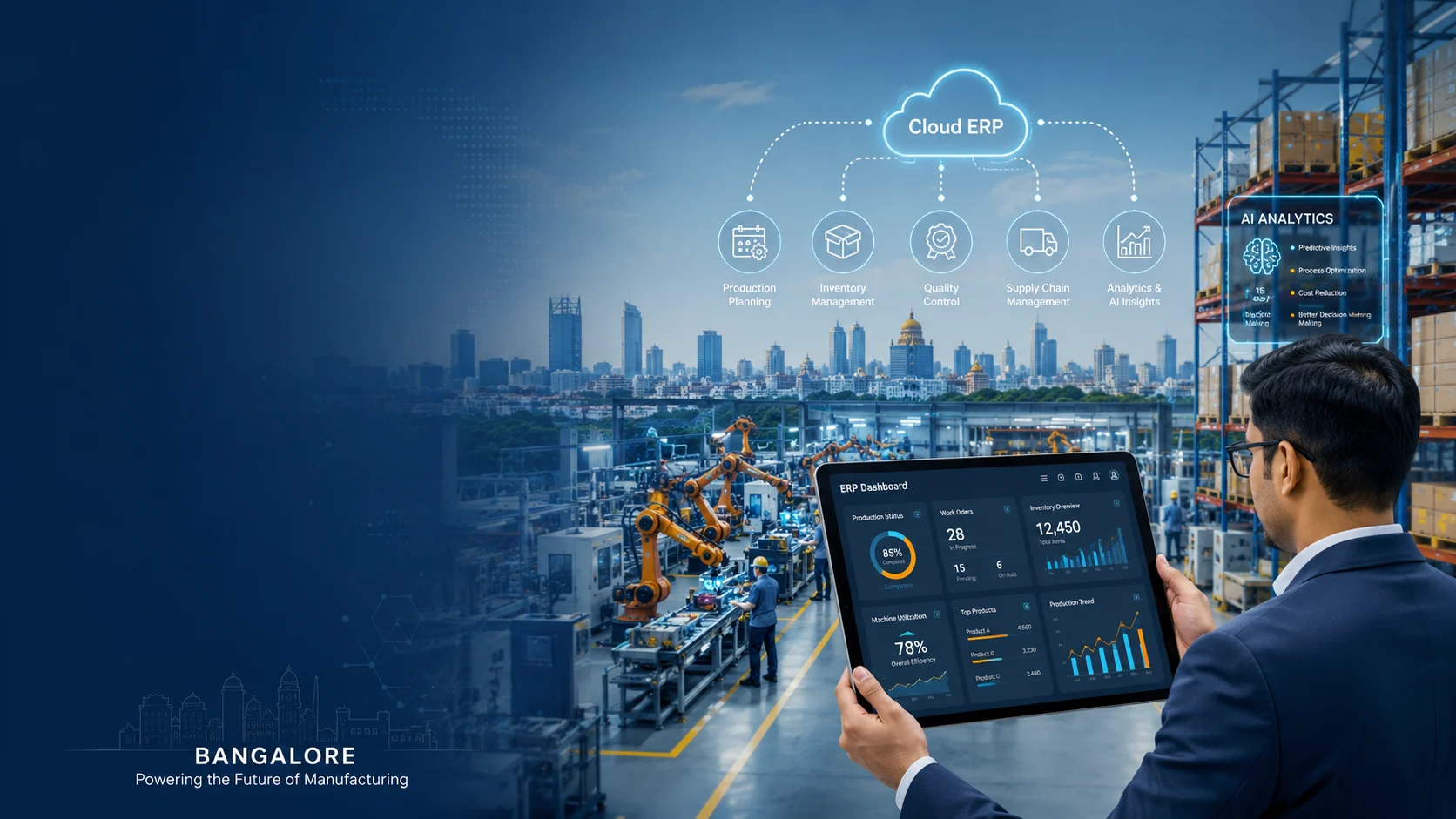ERP Software for Manufacturers in Bangalore Streamline Your Factory ...