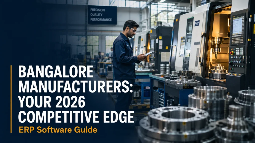 Bangalore Manufacturers: Your 2026 Competitive Edge