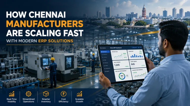 How Chennai Manufacturers Are Scaling Fast with Modern ERP Solutions